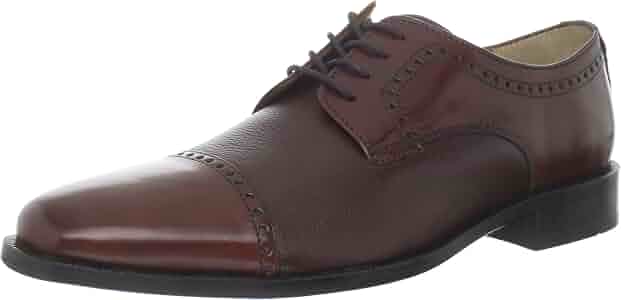 Amazon.com | Bostonian Men's Ricardo Cap-Toe Oxford,Brown,9 XW US